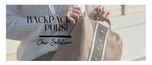 Upcycle Louis Vuitton Backpack