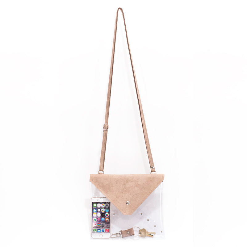 Game Time Crossbody In Hazel Leather (Pre Made)