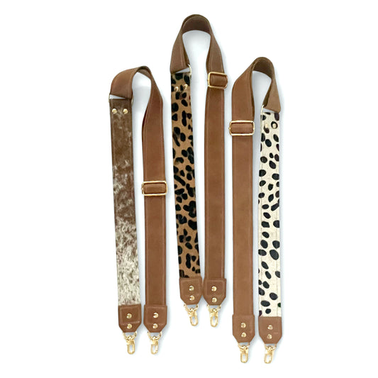 Alison Guitar Strap Replacement In Leather (Pre Made)