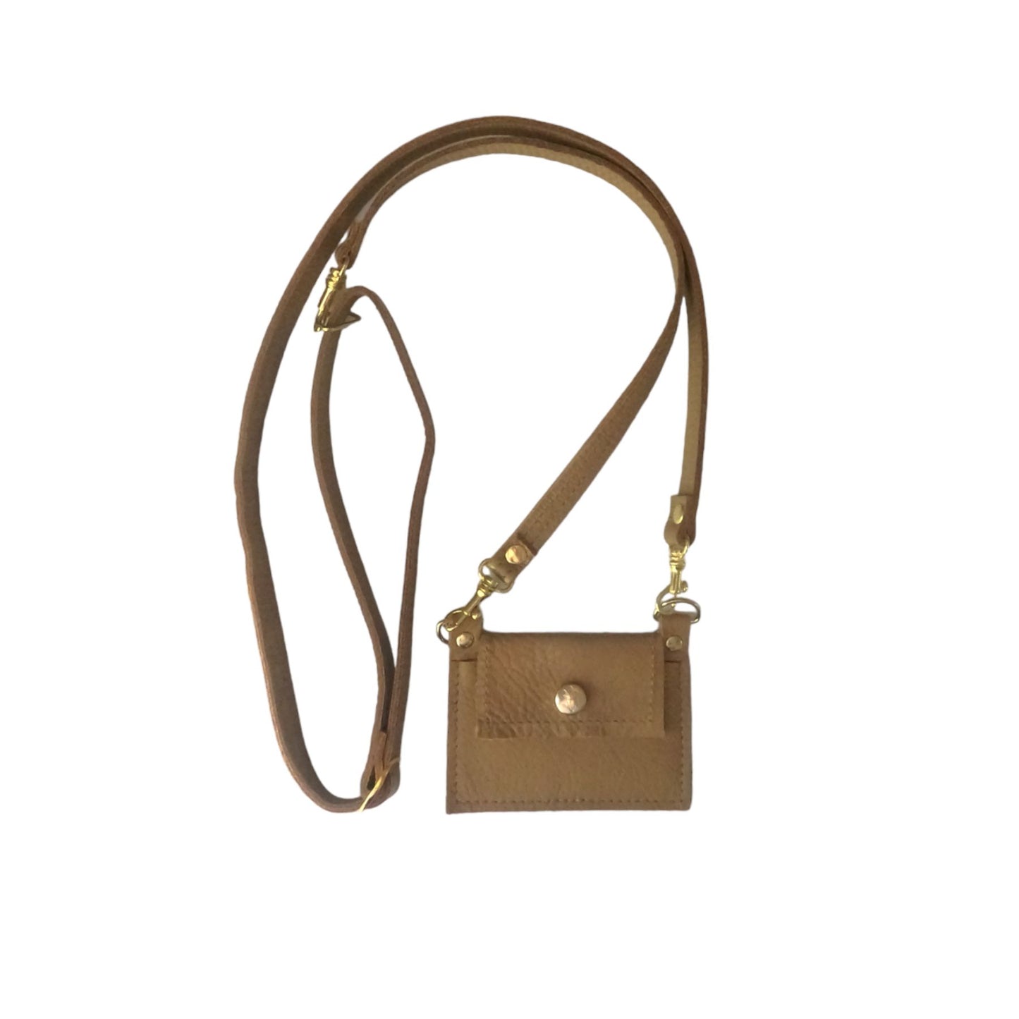 Eva | Phone Wallet Crossbody - Bronze (Pre Made)