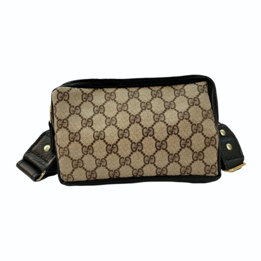 antique gucci bag canvas on Bella black
