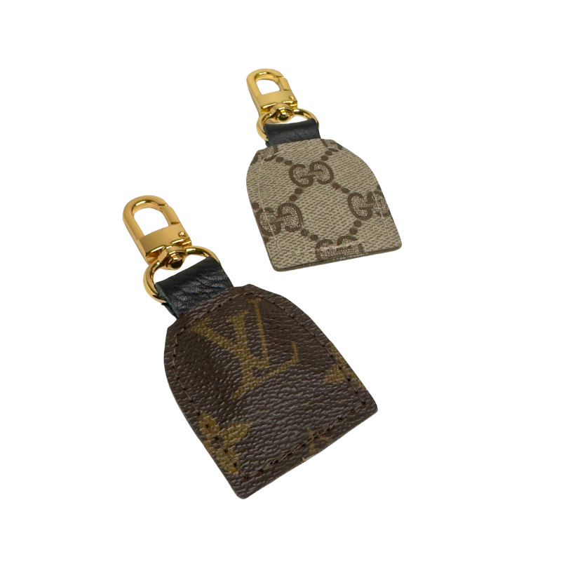 Le Charm Keychain | Upcycled Gucci & LV