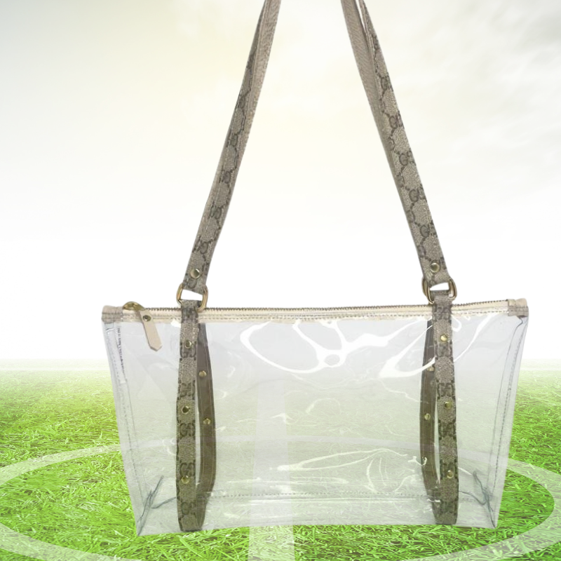 Stephanie Shoulder Bag In Vinyl Vogue | Upcycled Gucci