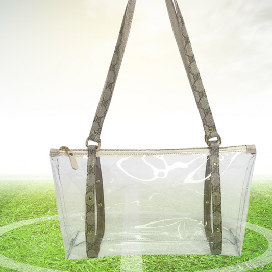 Stephanie Shoulder Bag In Vinyl Vogue | Upcycled Gucci