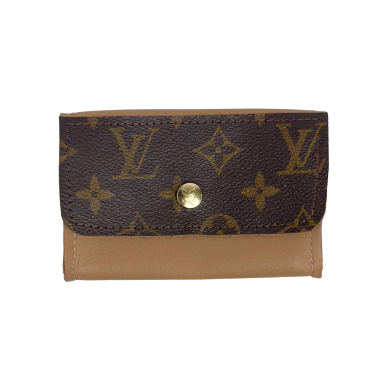 Tessa Wallet In Leather | Upcycled Gucci & LV