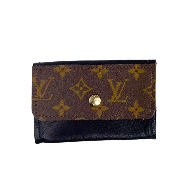 Tessa Wallet In Leather | Upcycled Gucci & LV