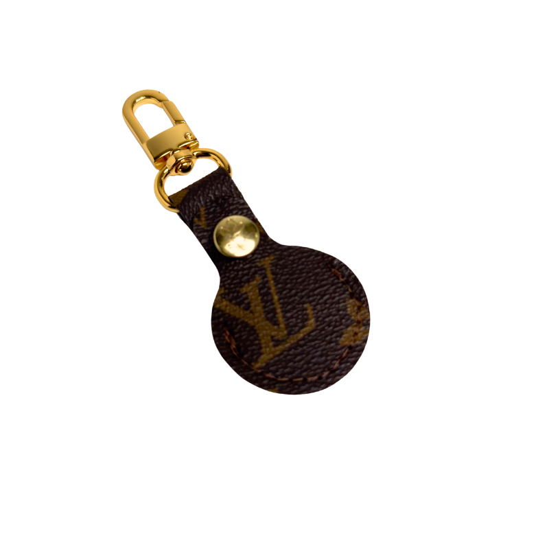 Chic Tracker Airtag Holder | Upcycled Gucci & LV