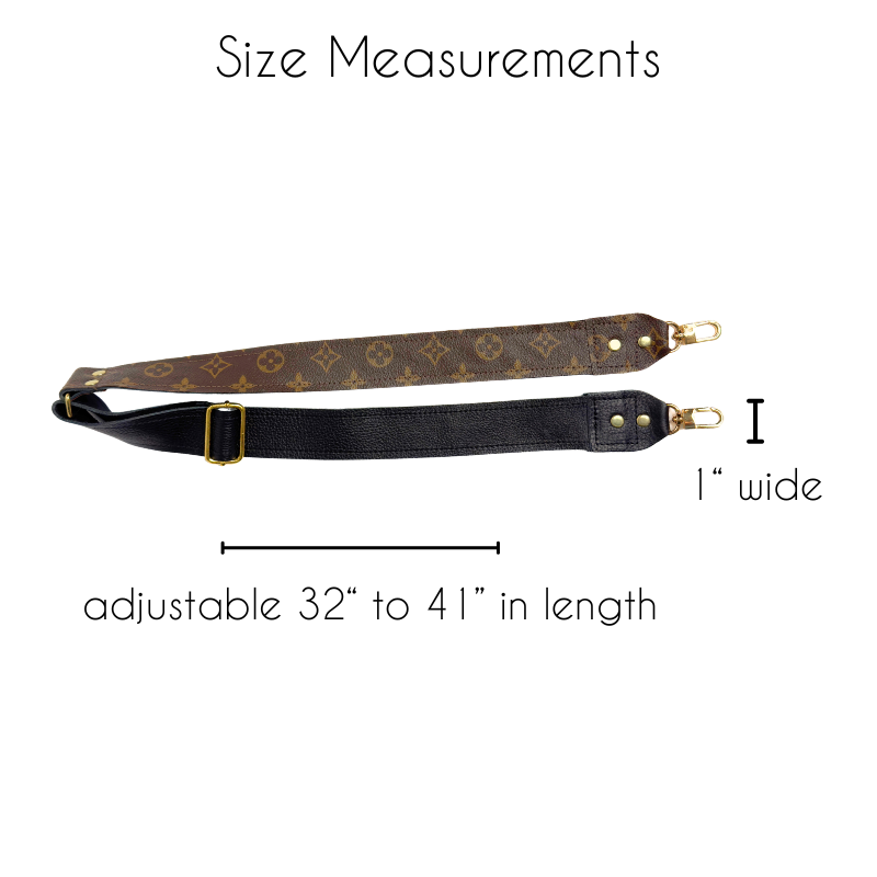 Bria Bum Bag Strap | Upcycle LV & Gucci