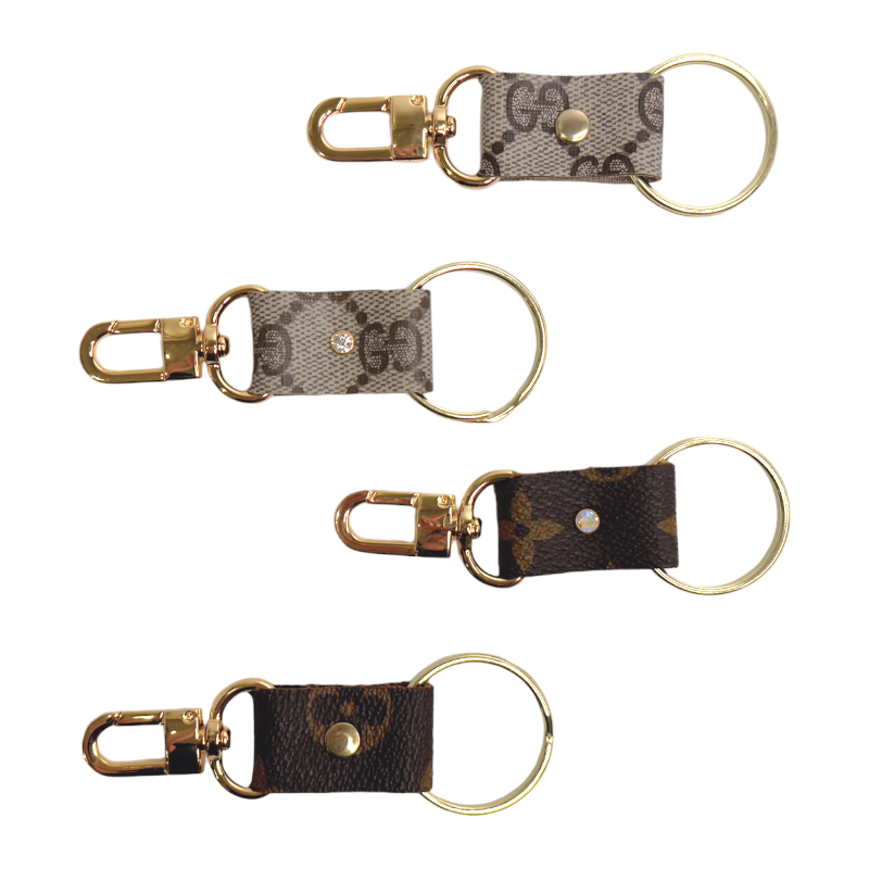 Gucci & LV Key Chain