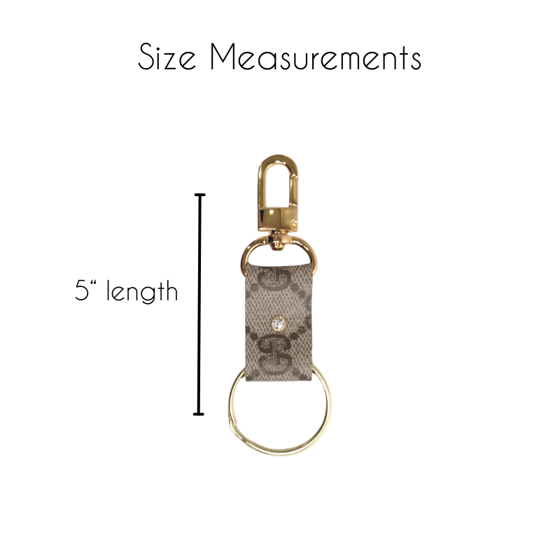 Key Couture Clip | GG & LV Key Chain