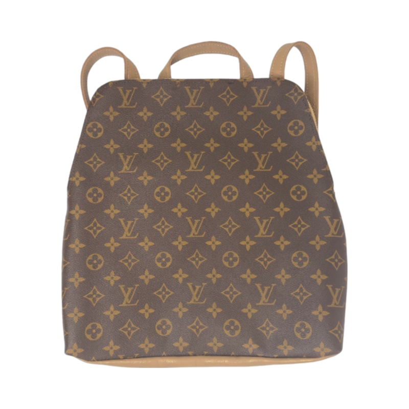 Riley Backpack in Bronze Leather | Upcycled Louis Vuitton Full Front Riley Backpack in Bronze Leather | Upcycled Louis Vuitton Full Front