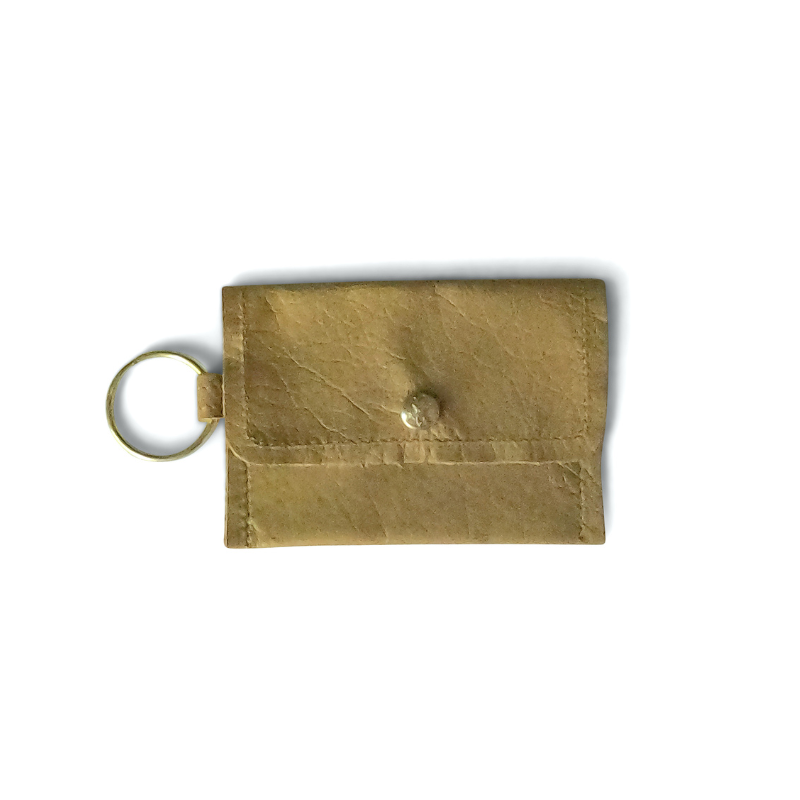 Keychain Wallet - Cowhide & Leather (Pre Made)