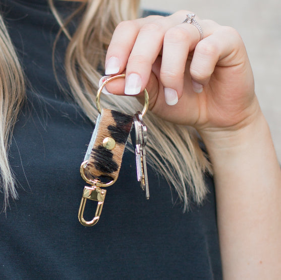 Key Chain - Cowhide & Leather