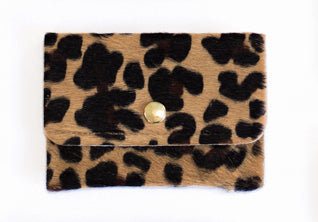 Small Wallet - Cowhide & Leather
