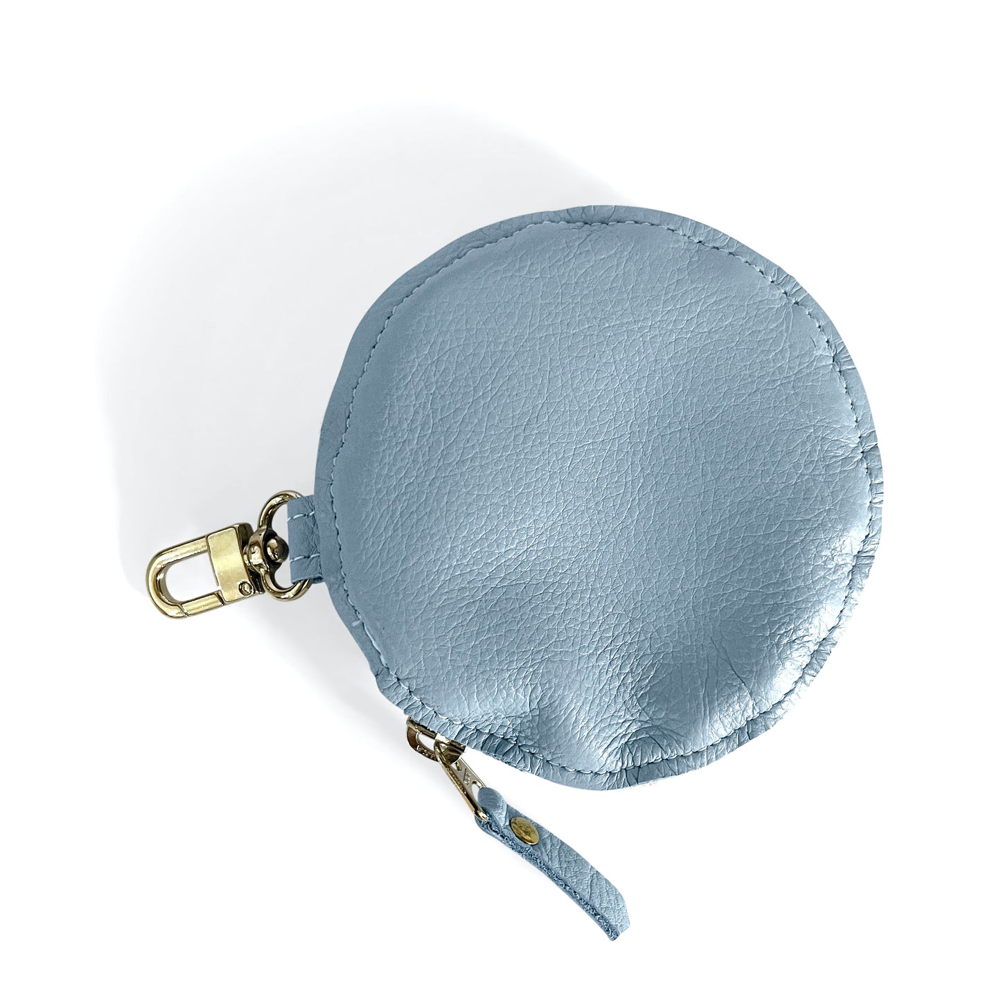 Betty | Leather Circle Pouch (Pre Made)