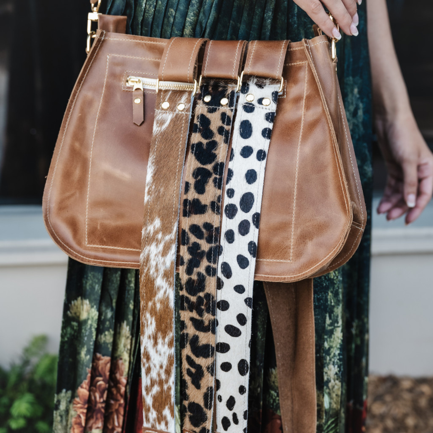 Alison Guitar Strap Replacement In Leather (Pre Made)