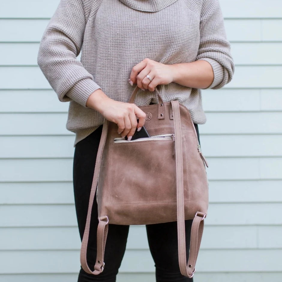 Riley Backpack - Brindle