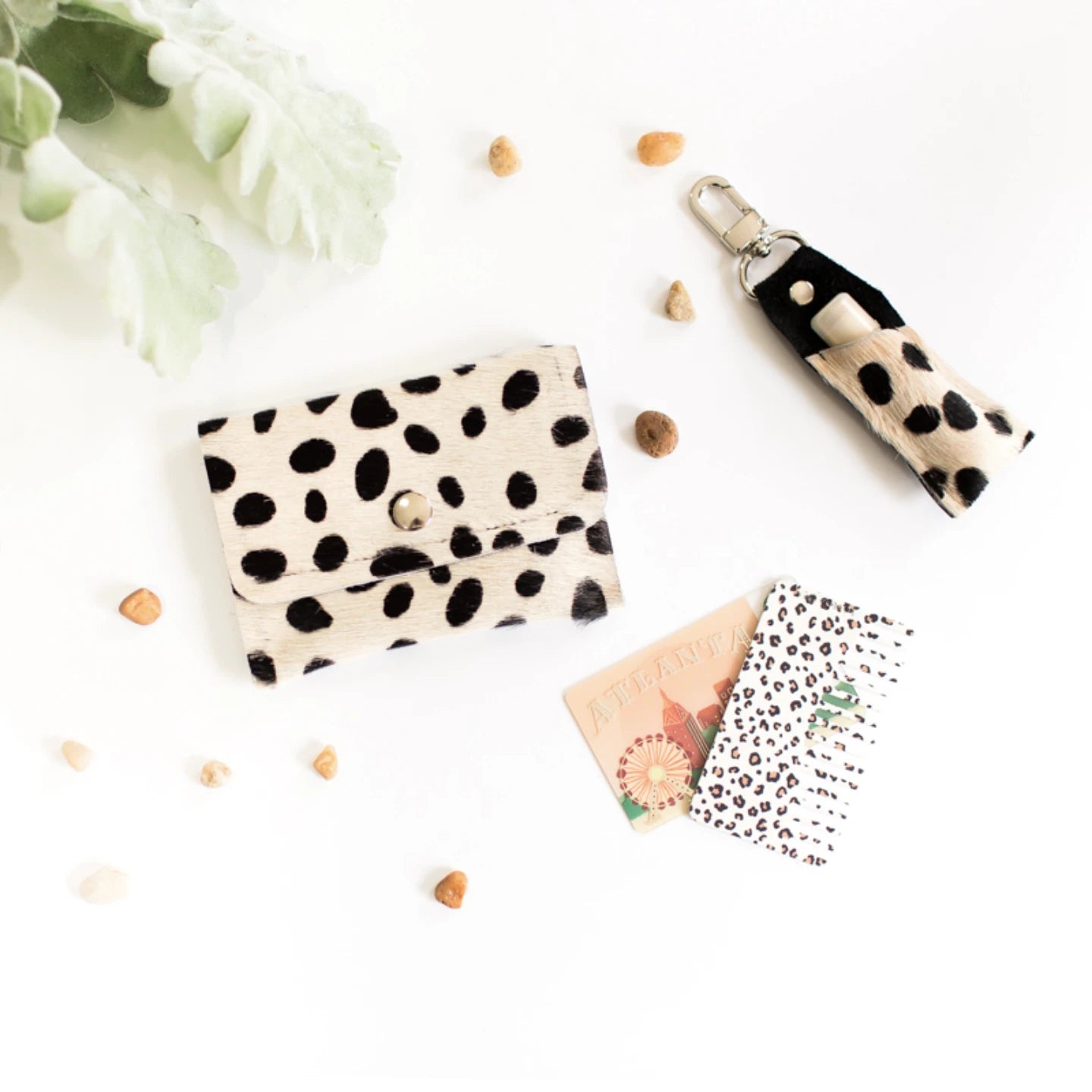 Small Wallet - Cowhide & Leather