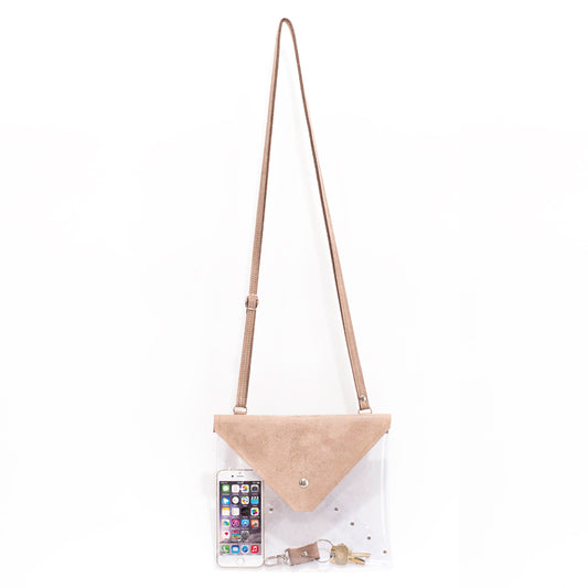 Game Time Crossbody In Hazel Leather (Pre Made)