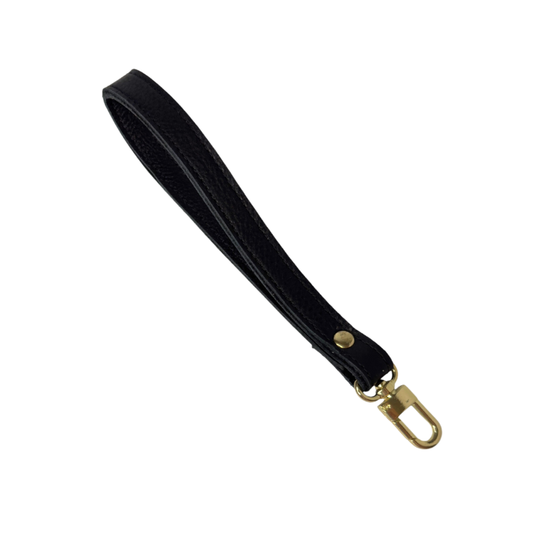 Haute Handle Wrist Strap In Leather