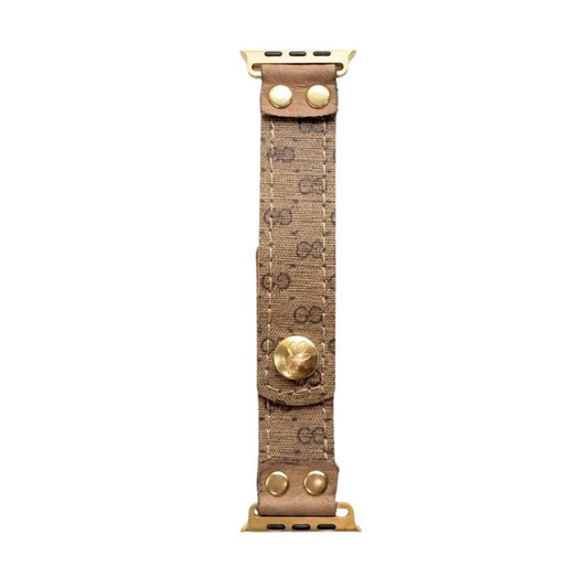 Upcycle Gucci Apple Watch Band In Micro GG (Limited Edition)