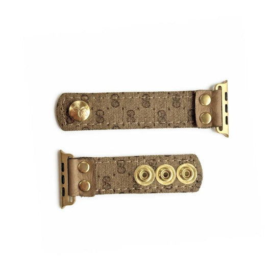 Upcycle Gucci Apple Watch Band In Micro GG (Limited Edition)