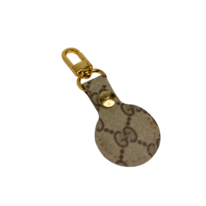 Chic Tracker Airtag Holder | Upcycled Gucci & LV