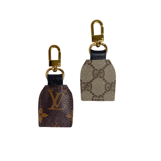 Le Charm Keychain | Upcycled Gucci & LV