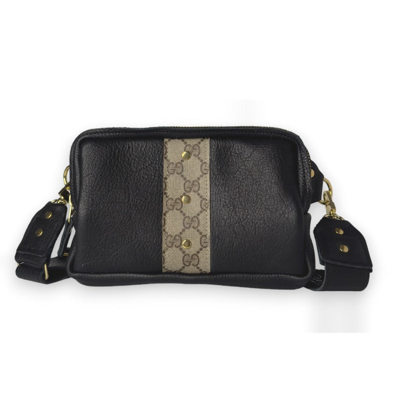 vintage gucci purse in bella black