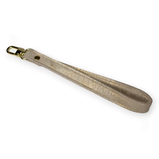 Haute Handle Wrist Strap In Leather