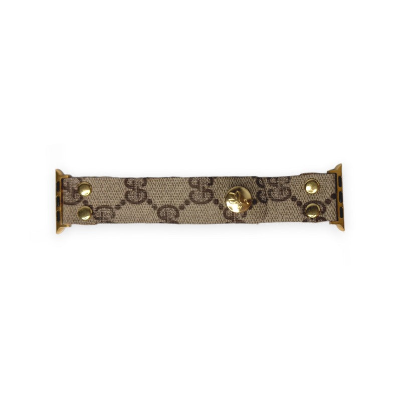 Apple Watch Band In Upcycled Gucci