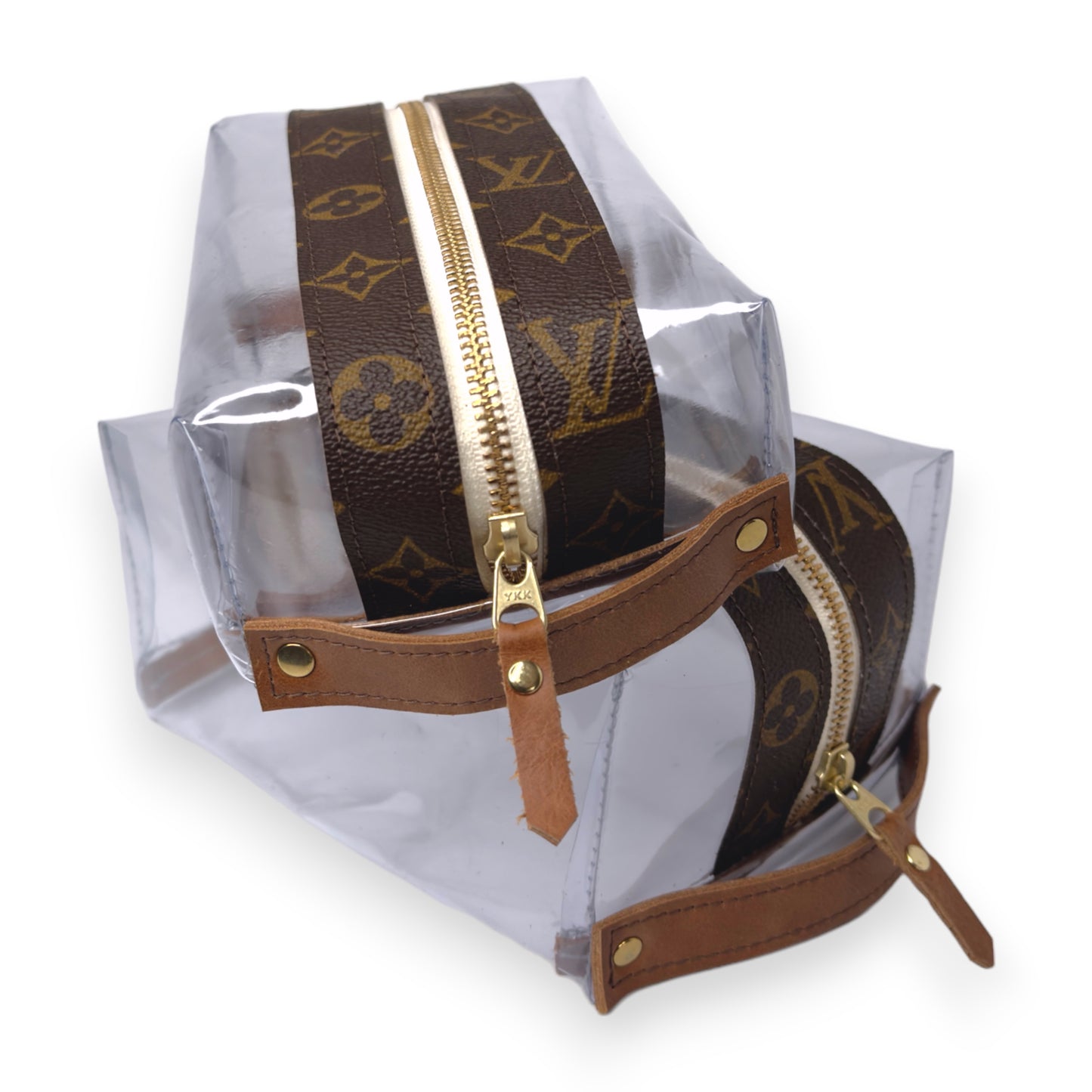 Taylor Travel Pouch In VinylVoque | Upcycled LV