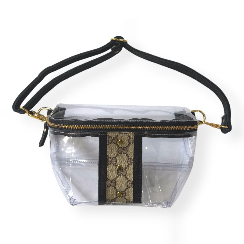Upcycled Gucci Clear Belt Bag | Britt VinylVoque