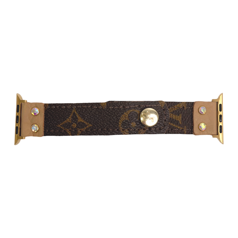 Upcycle LV Apple Watch Band – Beaudin Designs display picture 2