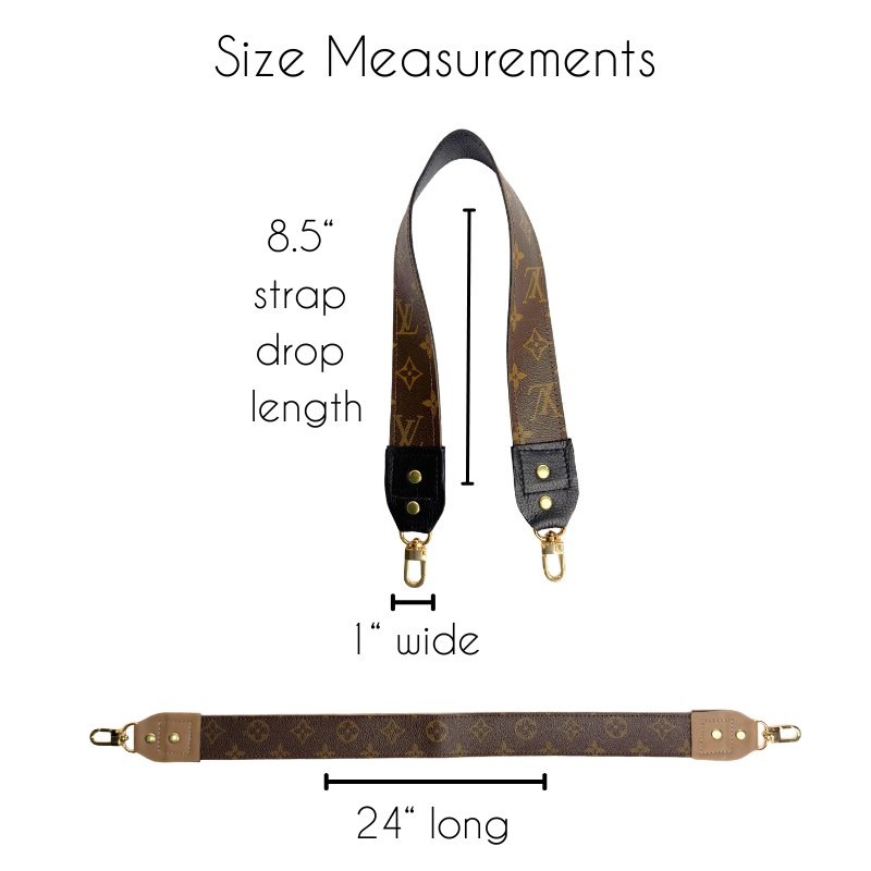 Sheila Shoulder Strap | Upcycle LV & Gucci