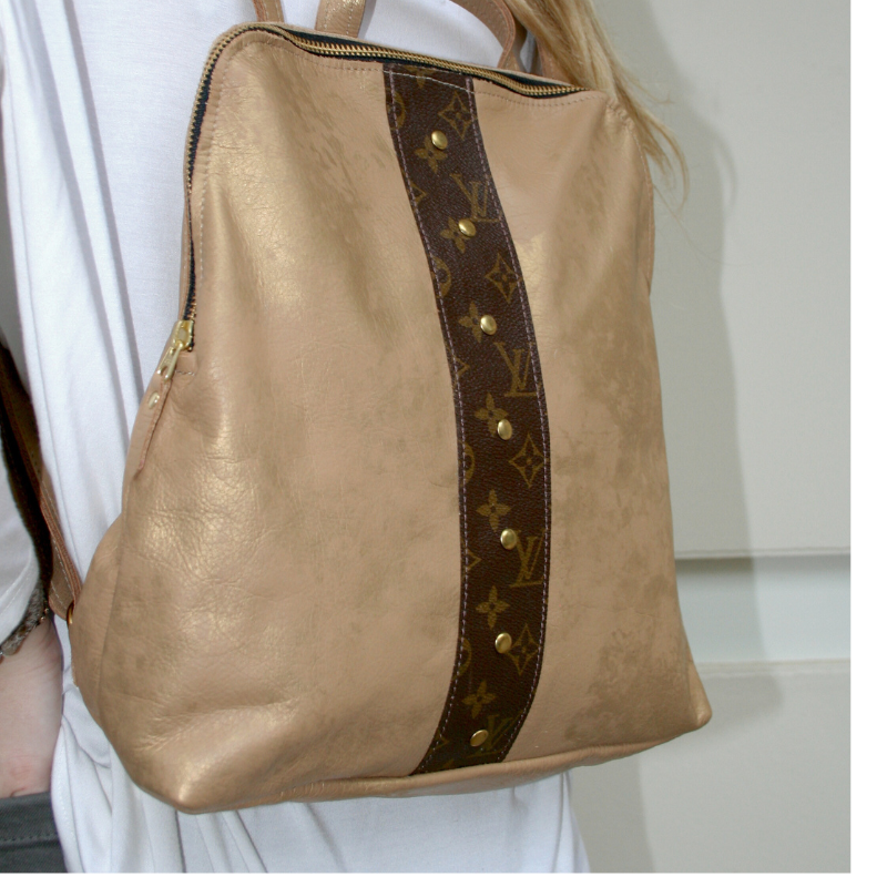 vuitton backpack gold