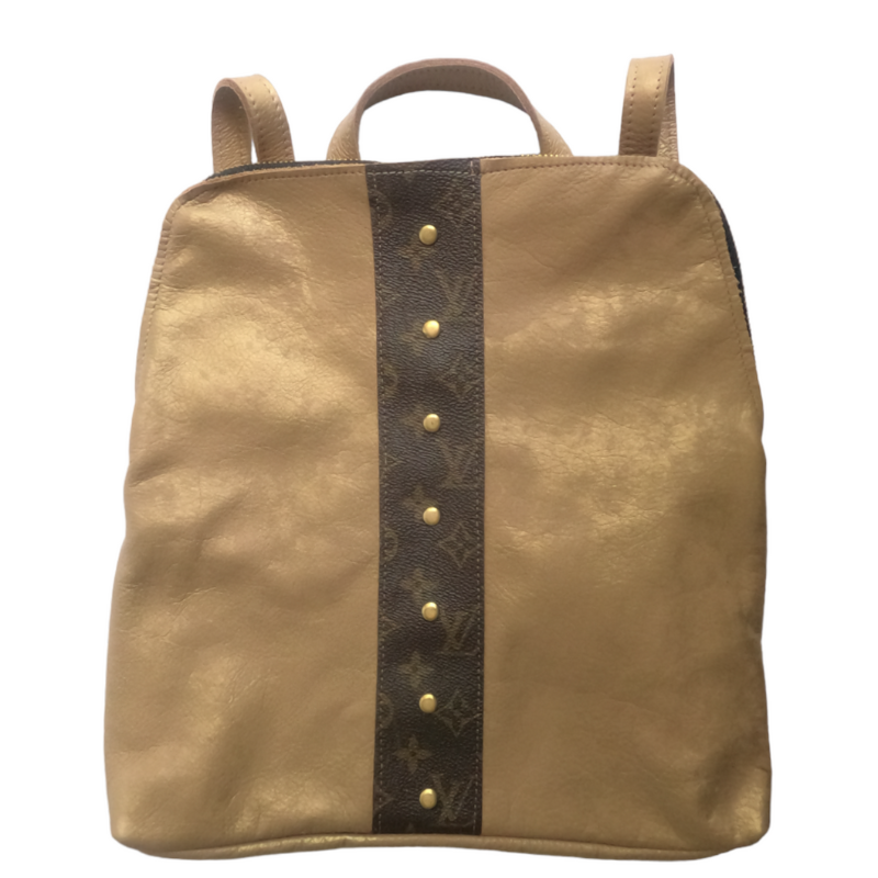 LV Riley Backpack - Gold Cowhide – Beaudin Designs