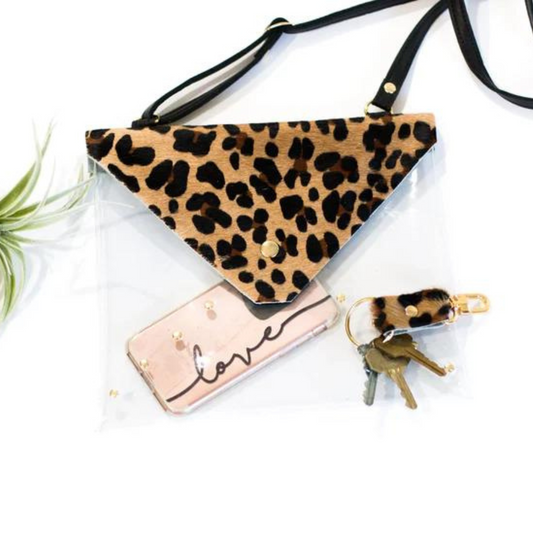 Game Time Crossbody in Vinyl. Leather | Jaguar