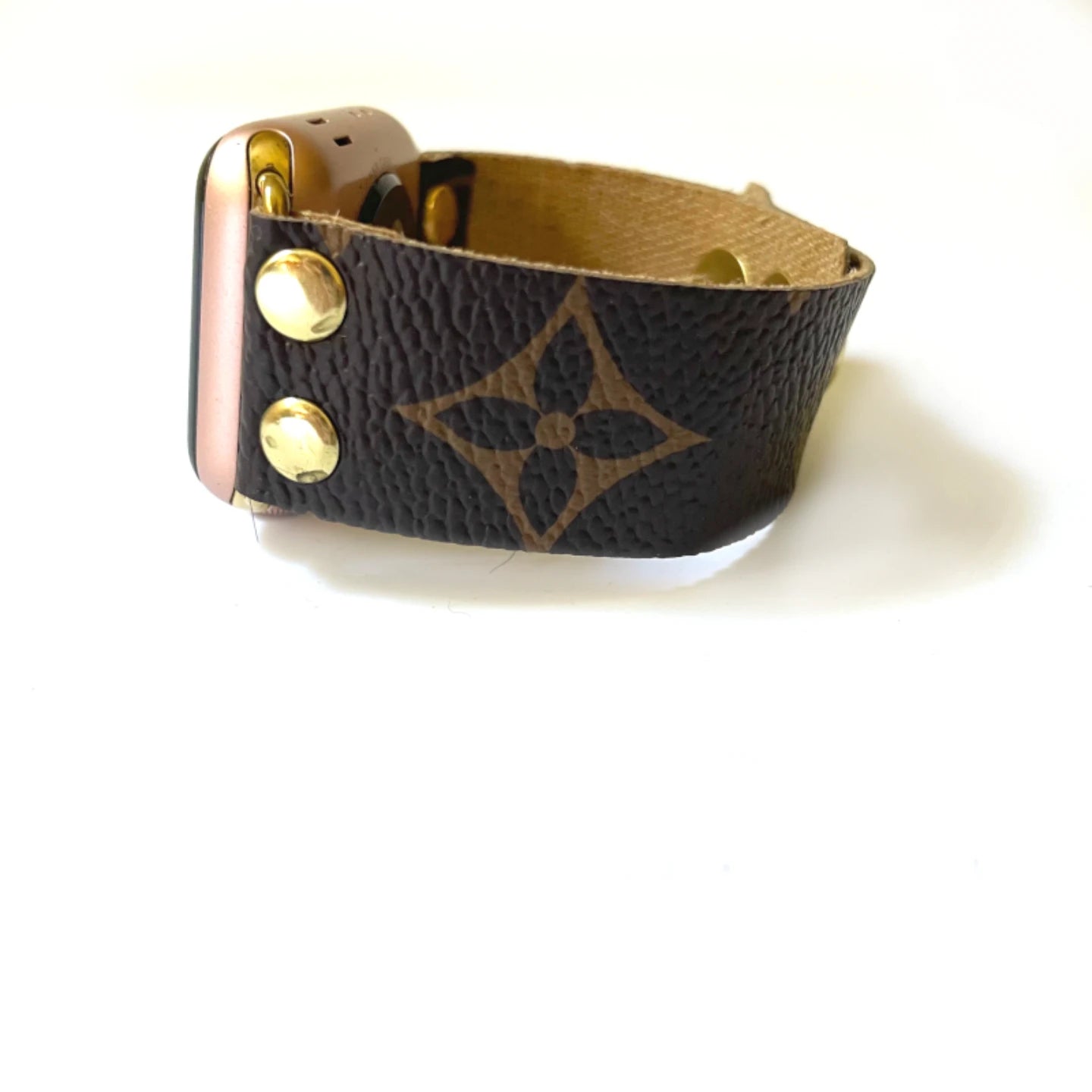 Recycled louis vuitton apple watch band sales