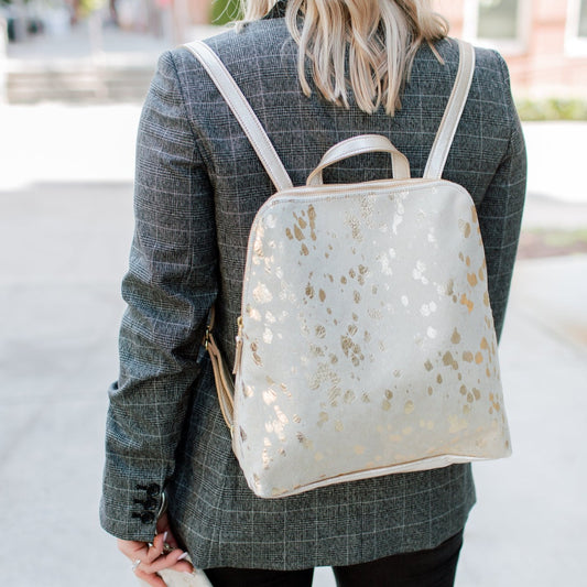 Riley Backpack - Gold